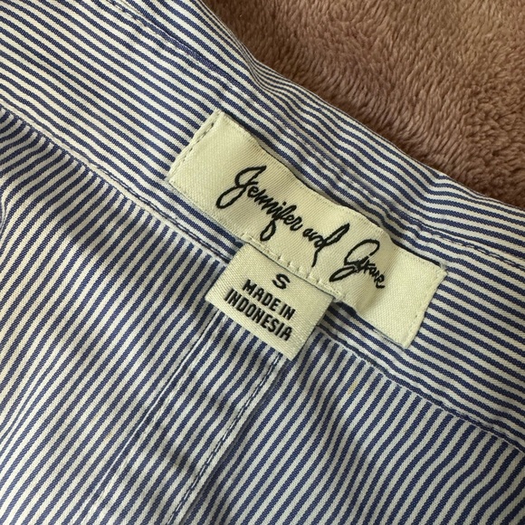 Striped Button-Up Shirt - Picture 2 of 2